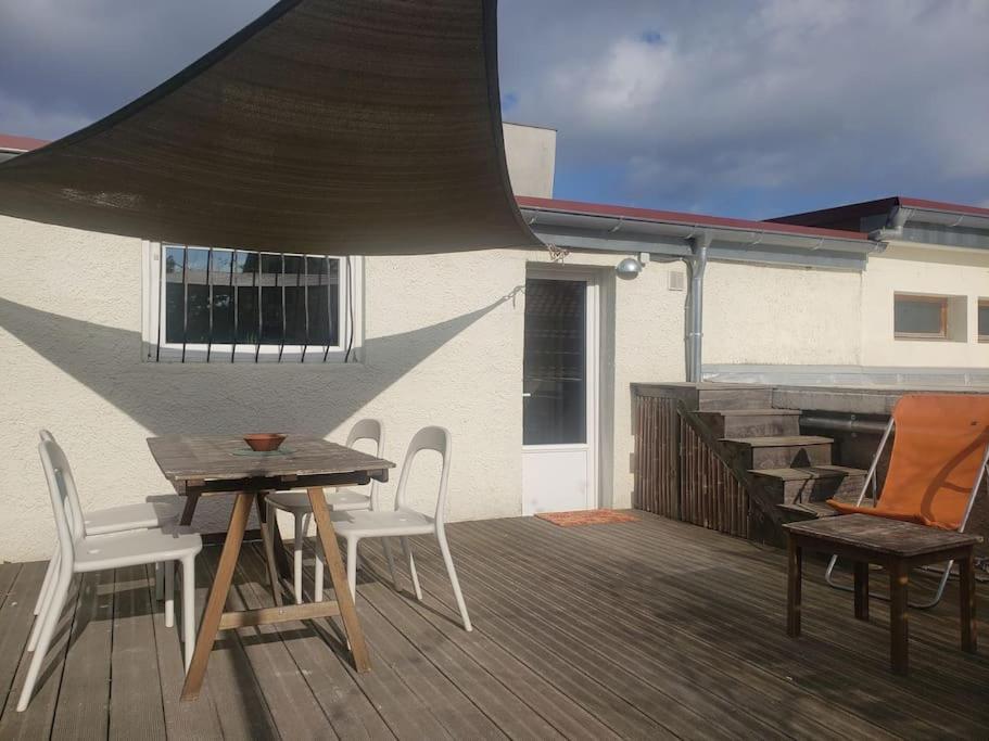 Studio Buena Vista Avec Terrasse Sur Jardin Bron Dış mekan fotoğraf
